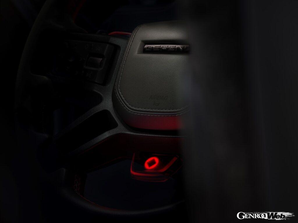 ハイパフォーマンス仕様「ディフェンダー オクタ」のディテール写真。