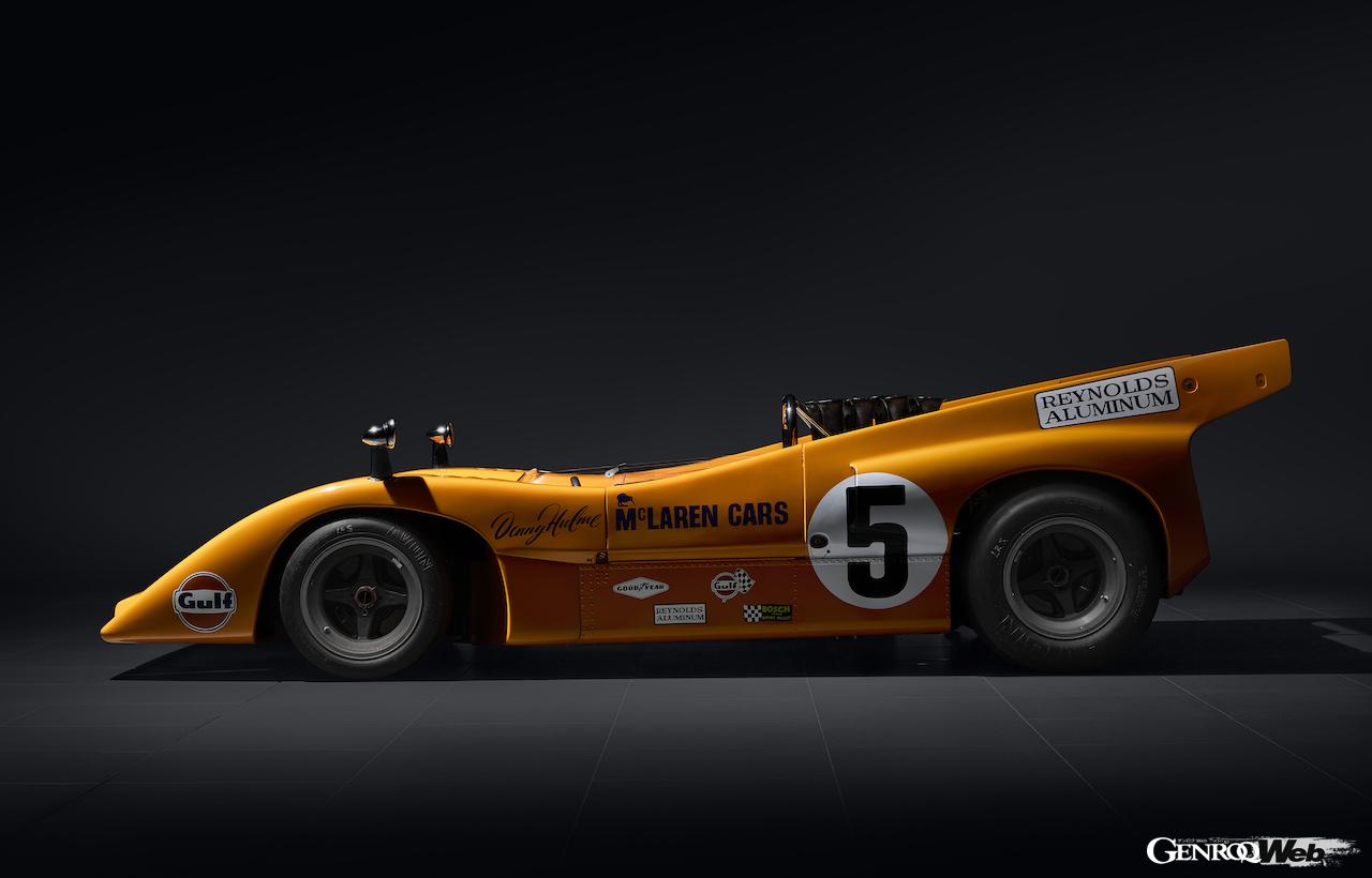 マクラーレンのデザインの変遷、「マクラーレン M8A」。