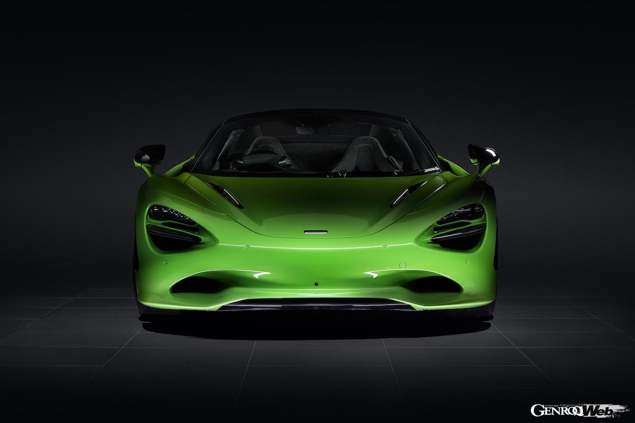 マクラーレンのデザインの変遷、「マクラーレン F1 750S」。