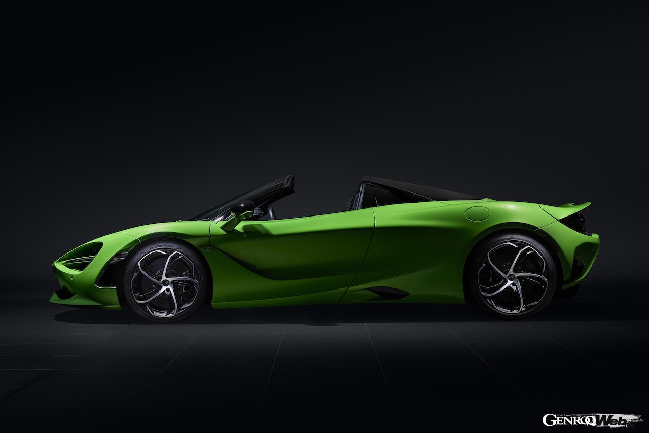 マクラーレンのデザインの変遷、「マクラーレン F1 750S」。