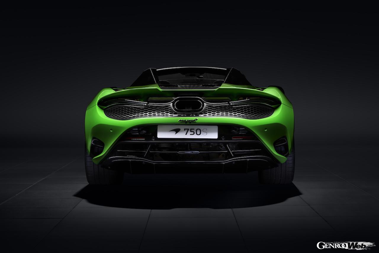 マクラーレンのデザインの変遷、「マクラーレン F1 750S」。