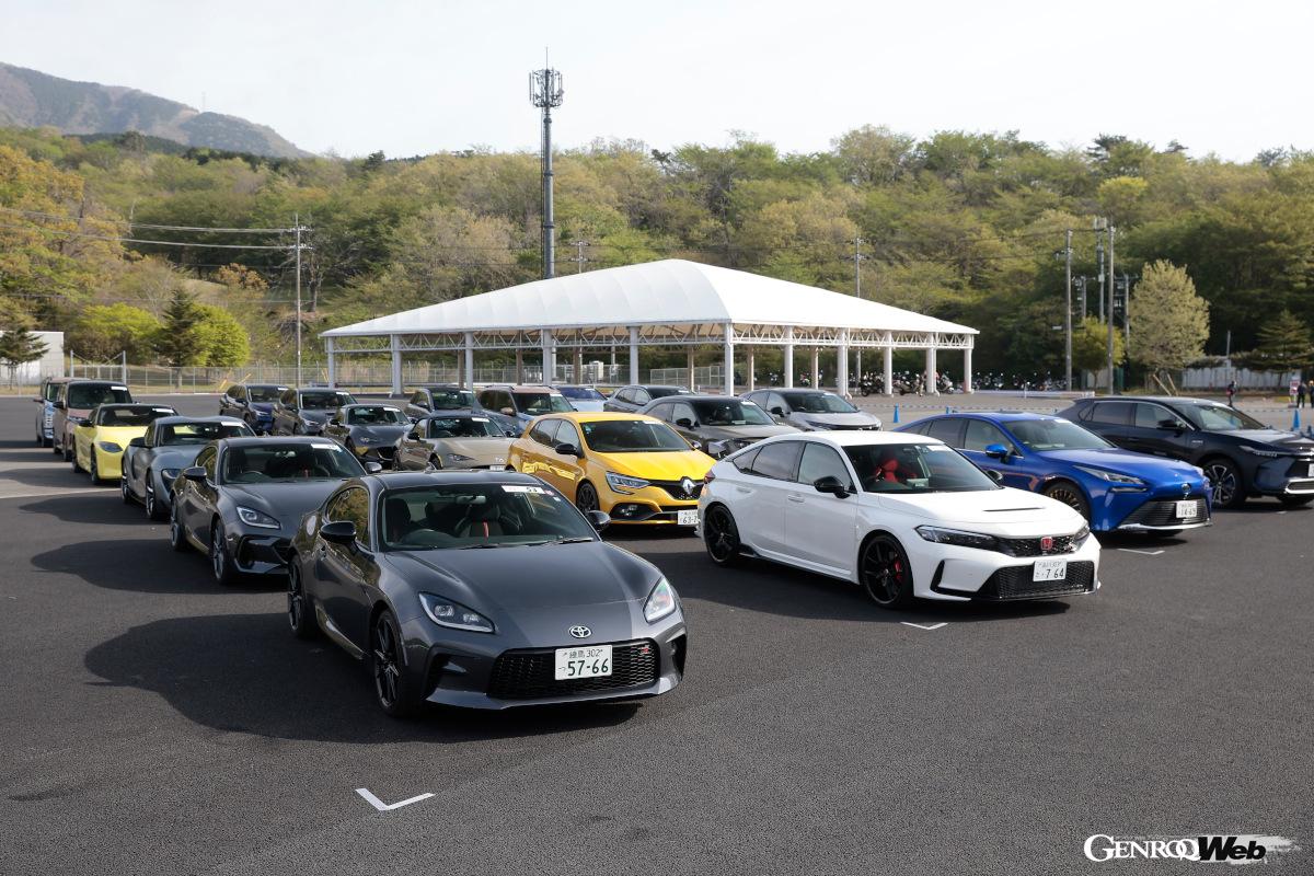 人気の新型車大試乗会には今年も様々なモデルが用意される。