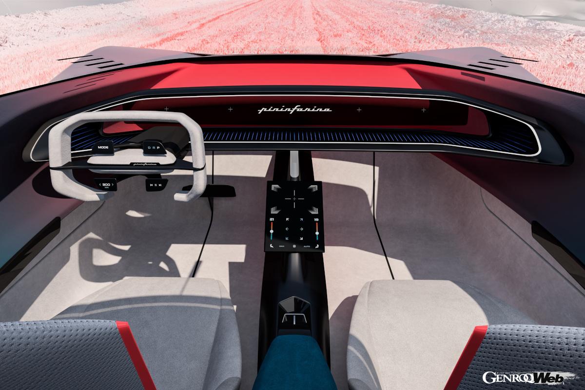 インテリアにおけるテーマのひとつは、ミニマリズムであるという。いうまでもなく自動運転機能を備える。