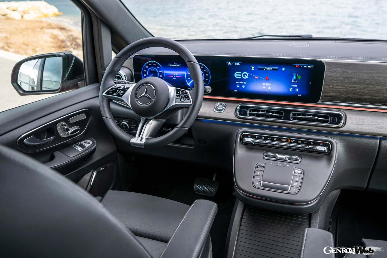 最新世代のMBUXやARナビ、360度カメラ、エナジャイジングコンフォートコントロールを採用するなど、快適装備がより一層充実した。