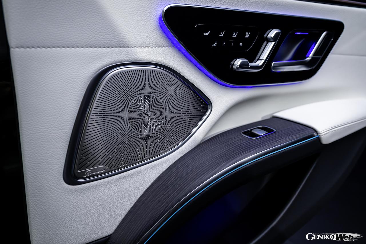 フル電動フラッグシップ「メルセデス・ベンツ EQS」改良新型のインテリア。