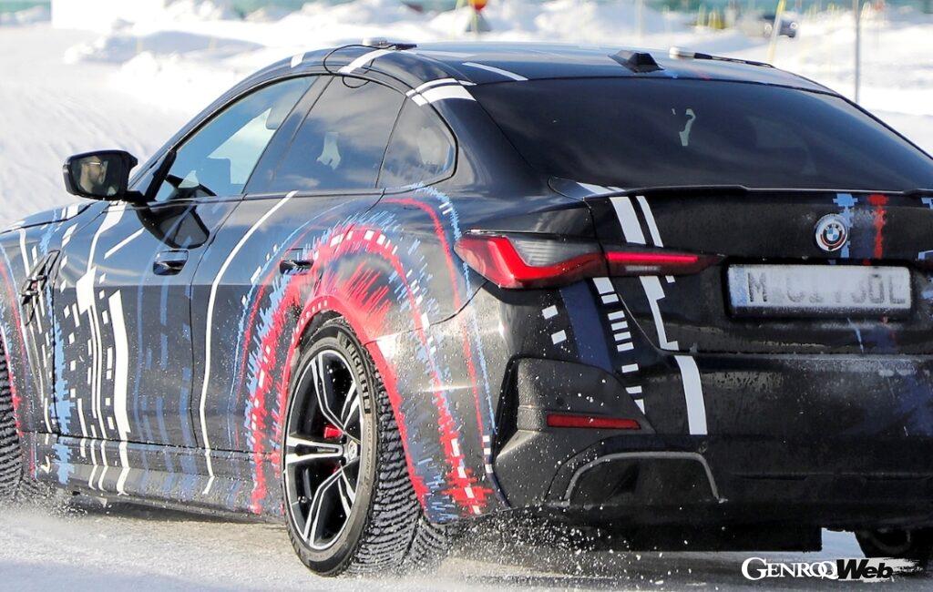 クアッドモーターによって1000馬力を超える可能性も考えられるi4 M。