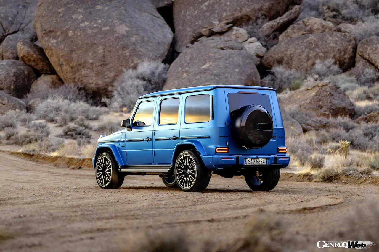 「メルセデス・ベンツ Gクラス」改良新型のエクステリア。