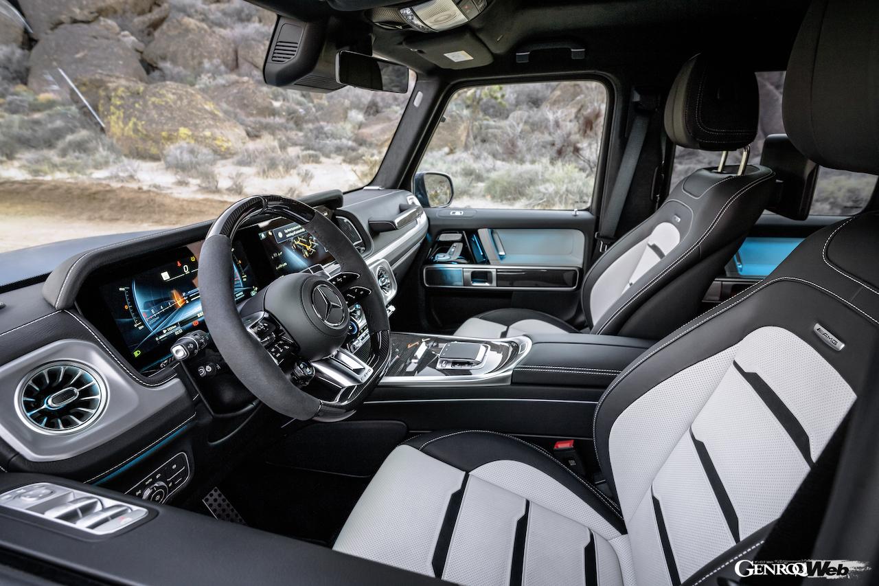「メルセデス・ベンツ Gクラス」改良新型のインテリア。
