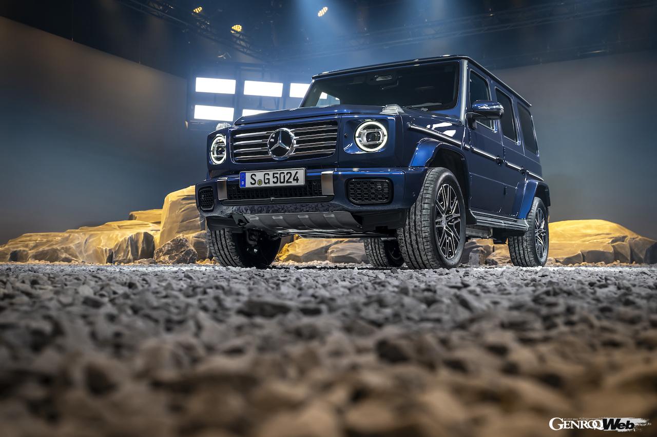 「メルセデス・ベンツ Gクラス」改良新型のエクステリア。
