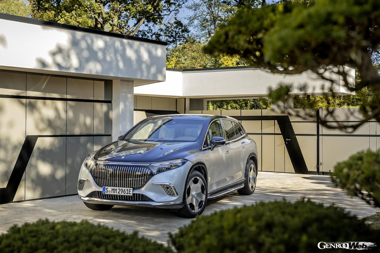 「メルセデス・マイバッハ EQS 680 SUV」のエクステリア。