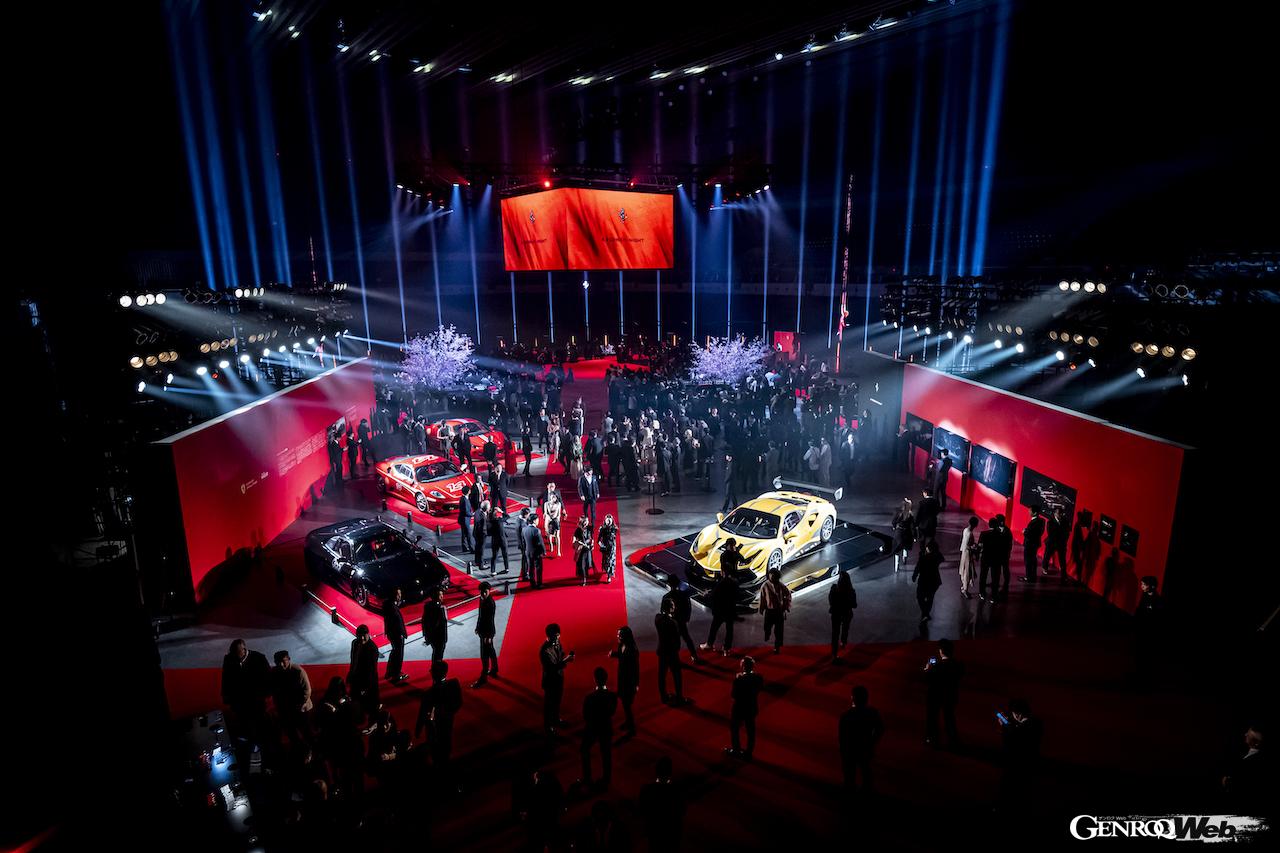 東京の有明アリ―ナで開催されたフェラーリオーナー向けスペシャルイベント「A Ferrari Night」。