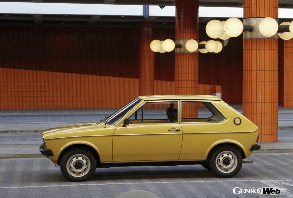 1974年のデビューから50周年を迎えた、アウディ 50。