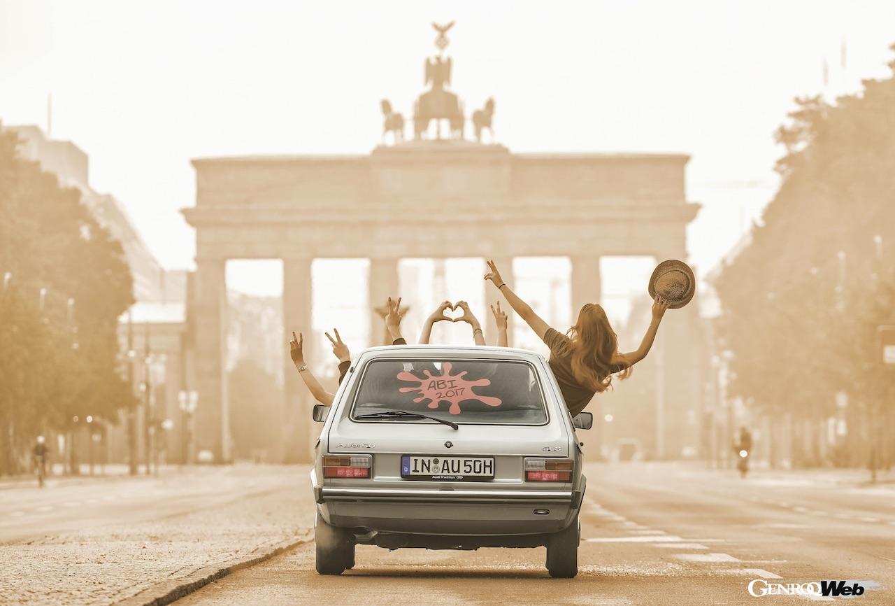 1974年のデビューから50周年を迎えた、アウディ 50。