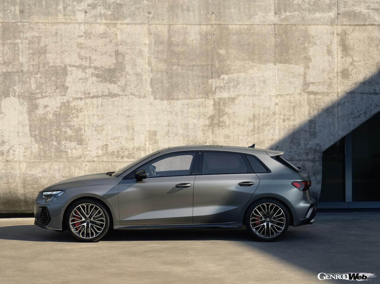 「アウディ A3 セダン」改良新型のエクステリア。