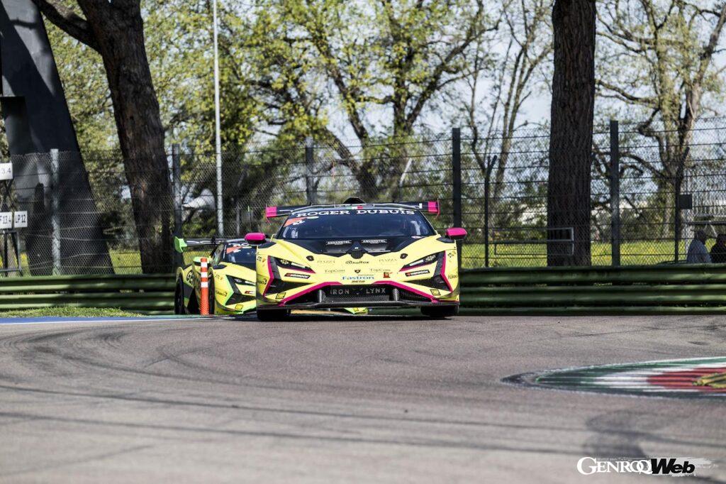 4月20〜21日にかけて同じイモラ・サーキットで開幕するランボルギーニ・スーパートロフェオ・ヨーロッパの公式テストが開催された。