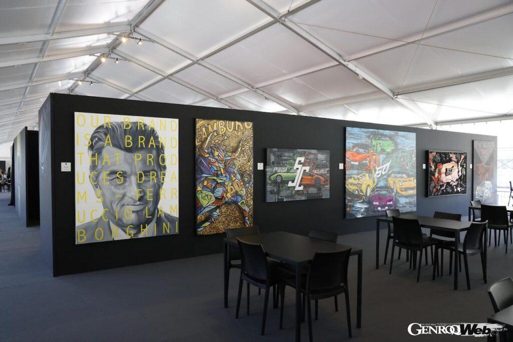 「ランボルギーニ・アリーナ」には、ランボルギーニ・オーナーやファン、従業員など、6000名が集まった。