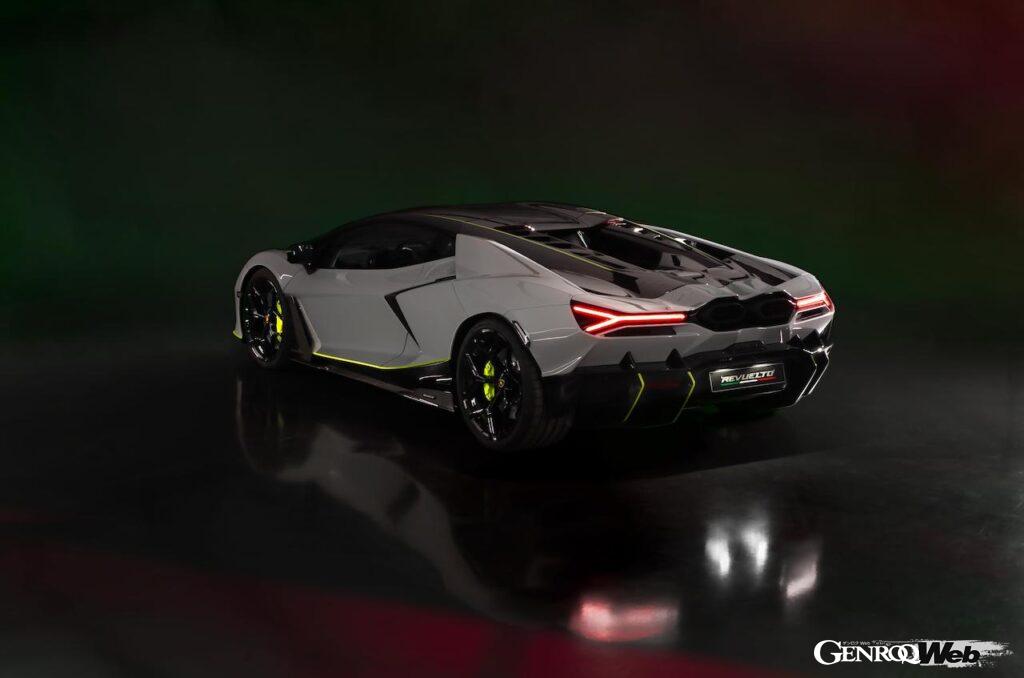 ランボルギーニ・アリーナ記念仕様のエクステリアを採用した、アド・ペルソナム仕様のランボルギーニ エヴエルト。