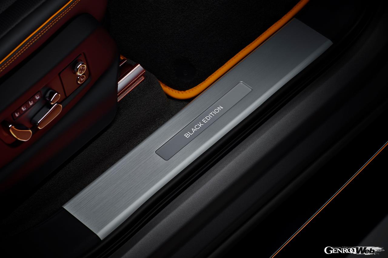 「ベントレー ベンテイガ S ブラックエディション」のディテール。