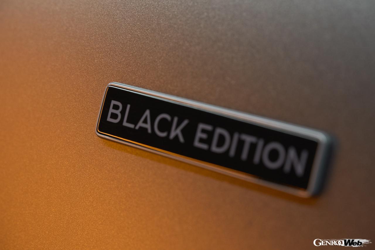 「ベントレー ベンテイガ S ブラックエディション」のディテール。