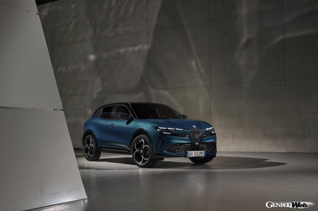 新型Bセグクロスオーバー「アルファロメオ ミラノ」のエクステリア。