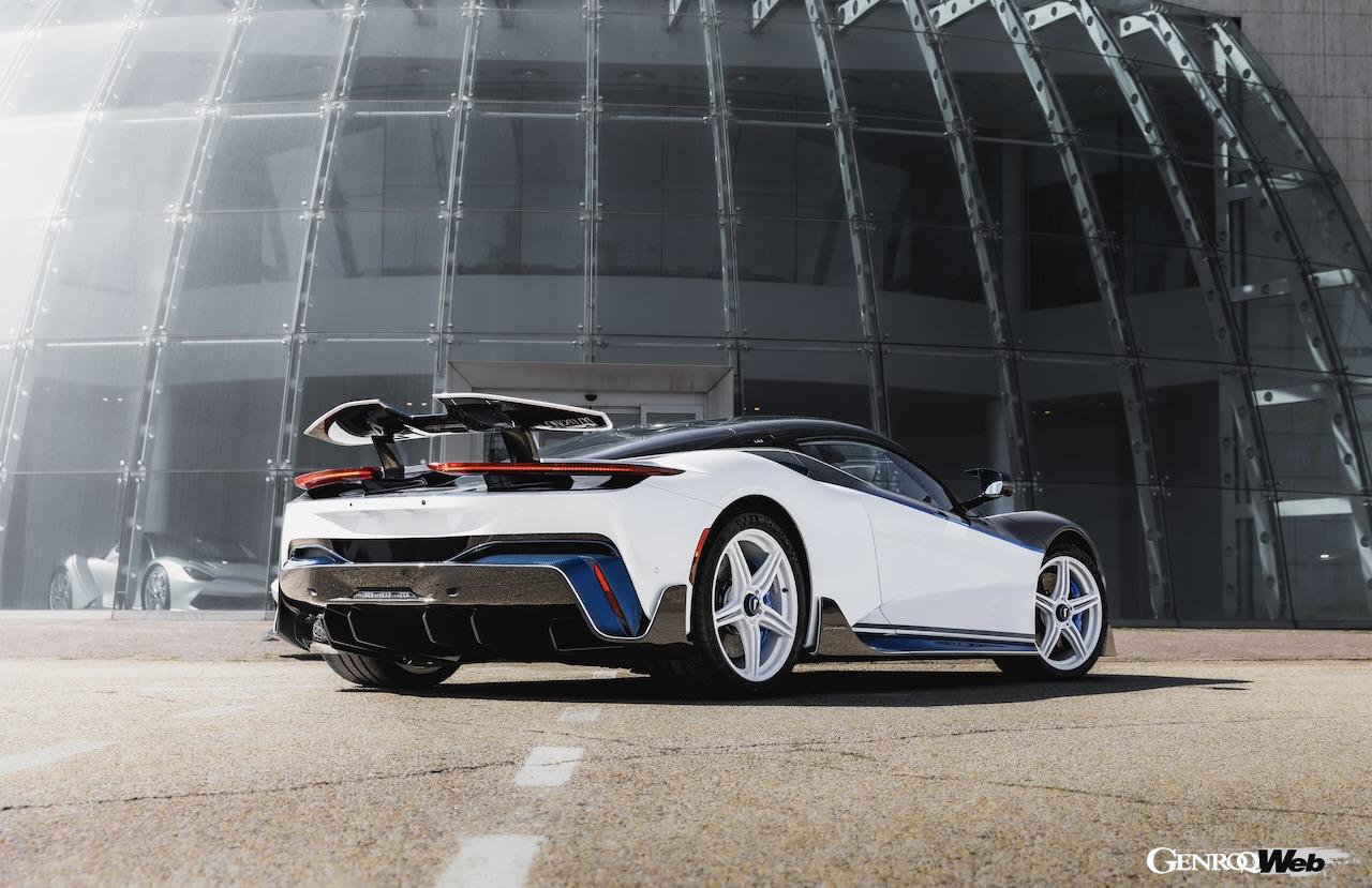 ピニンファリーナ バッティスタ リバーサリオのエクステリア。