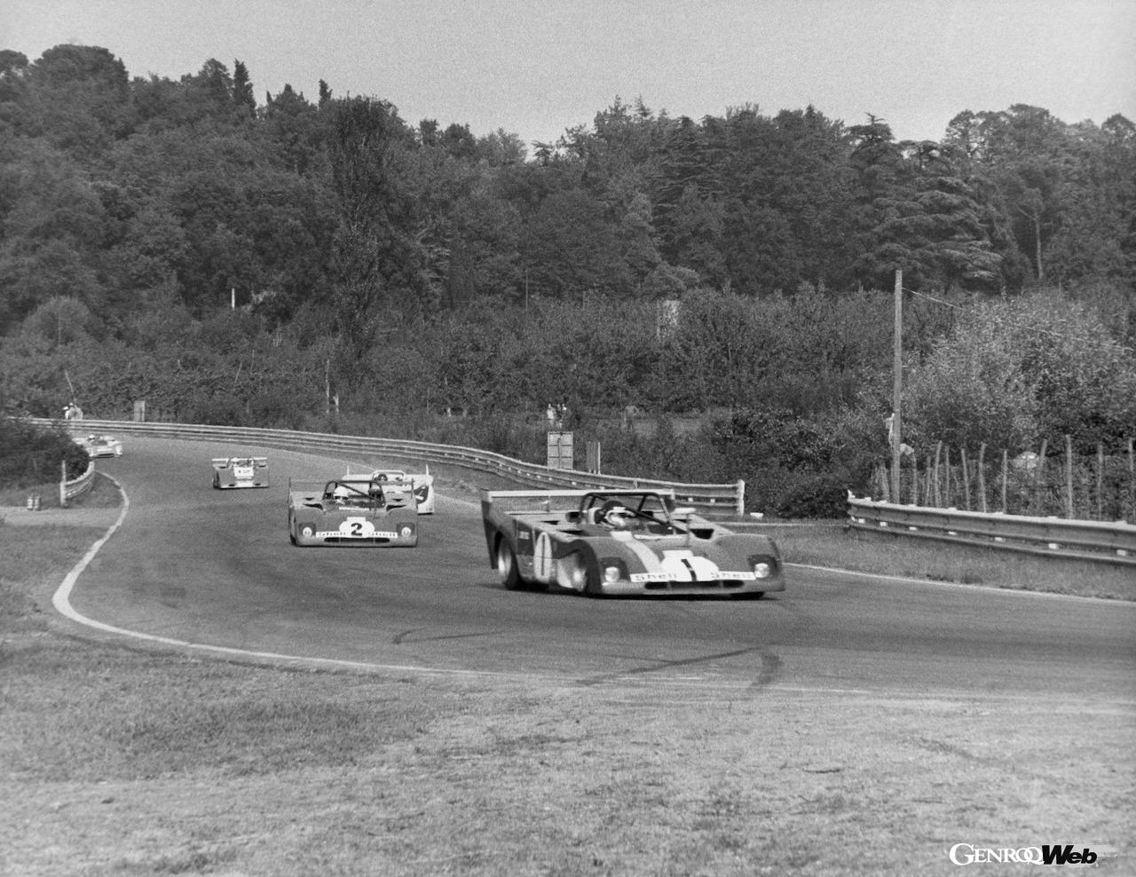 イモラで開催された1972年のイタリア・スポーツ選手権では、メルザリオがイクスを従えてフェラーリ 312PBで1-2フィニッシュを飾った。