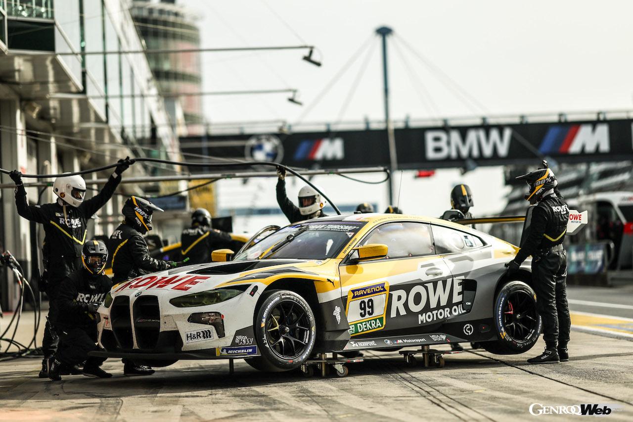 ニュルブルクリンク24時間レースの予選レースに参戦した、BMW M Team RMGの72号車。