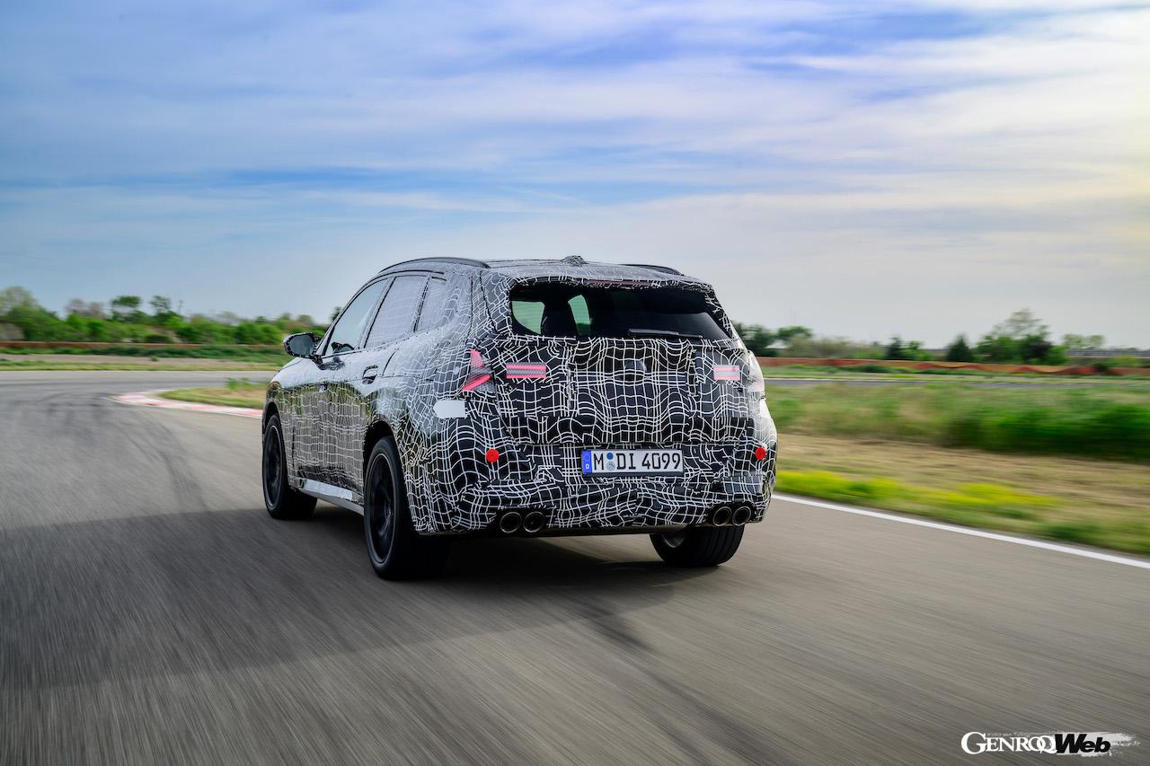 BMWはフランスのミラマスで行われた、新型「BMW X3」のテスト写真を公開した。