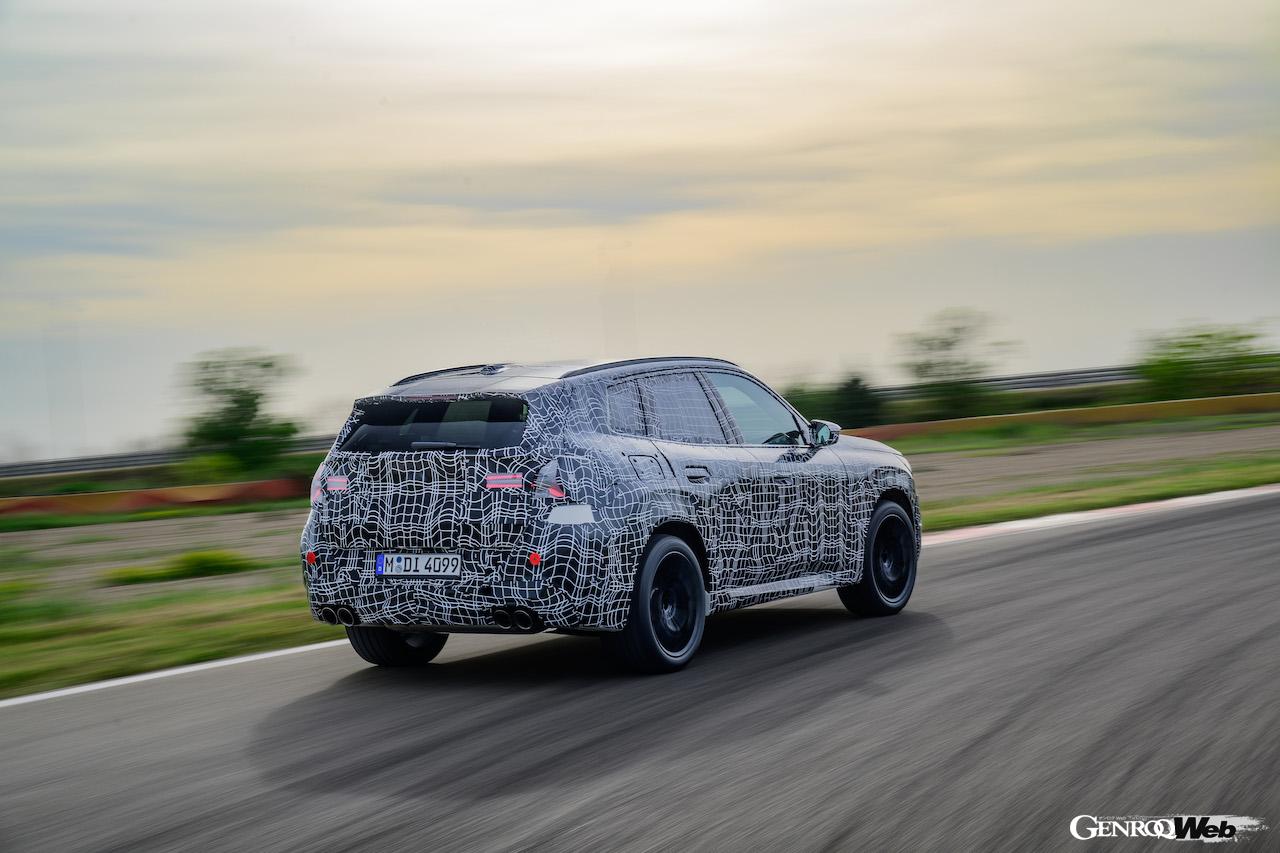 BMWはフランスのミラマスで行われた、新型「BMW X3」のテスト写真を公開した。