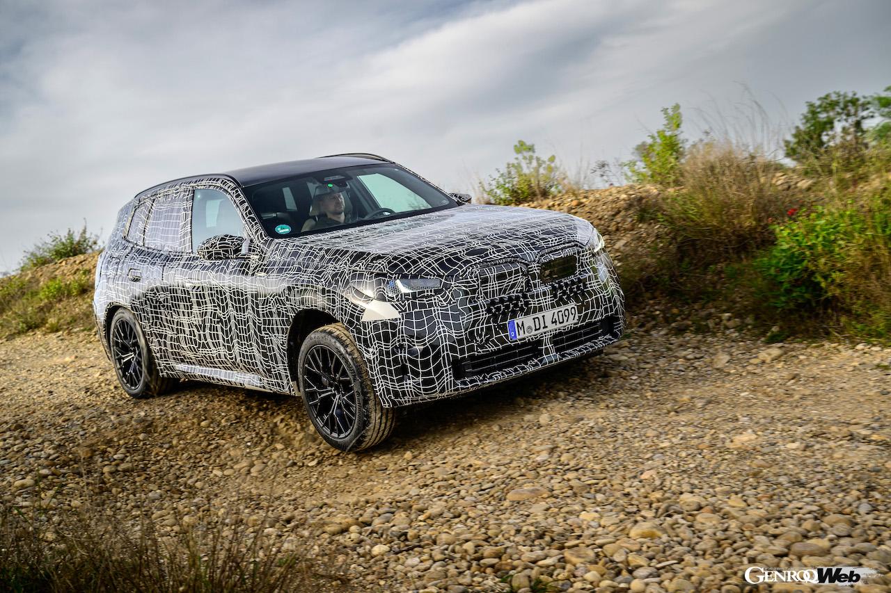 BMWはフランスのミラマスで行われた、新型「BMW X3」のテスト写真を公開した。