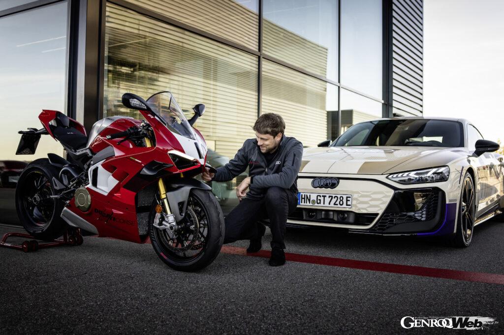 アウディe-tron GT モデルファミリーのテクニカルプロジェクトマネージャーを務めるヤーン・マテス・ライリング。