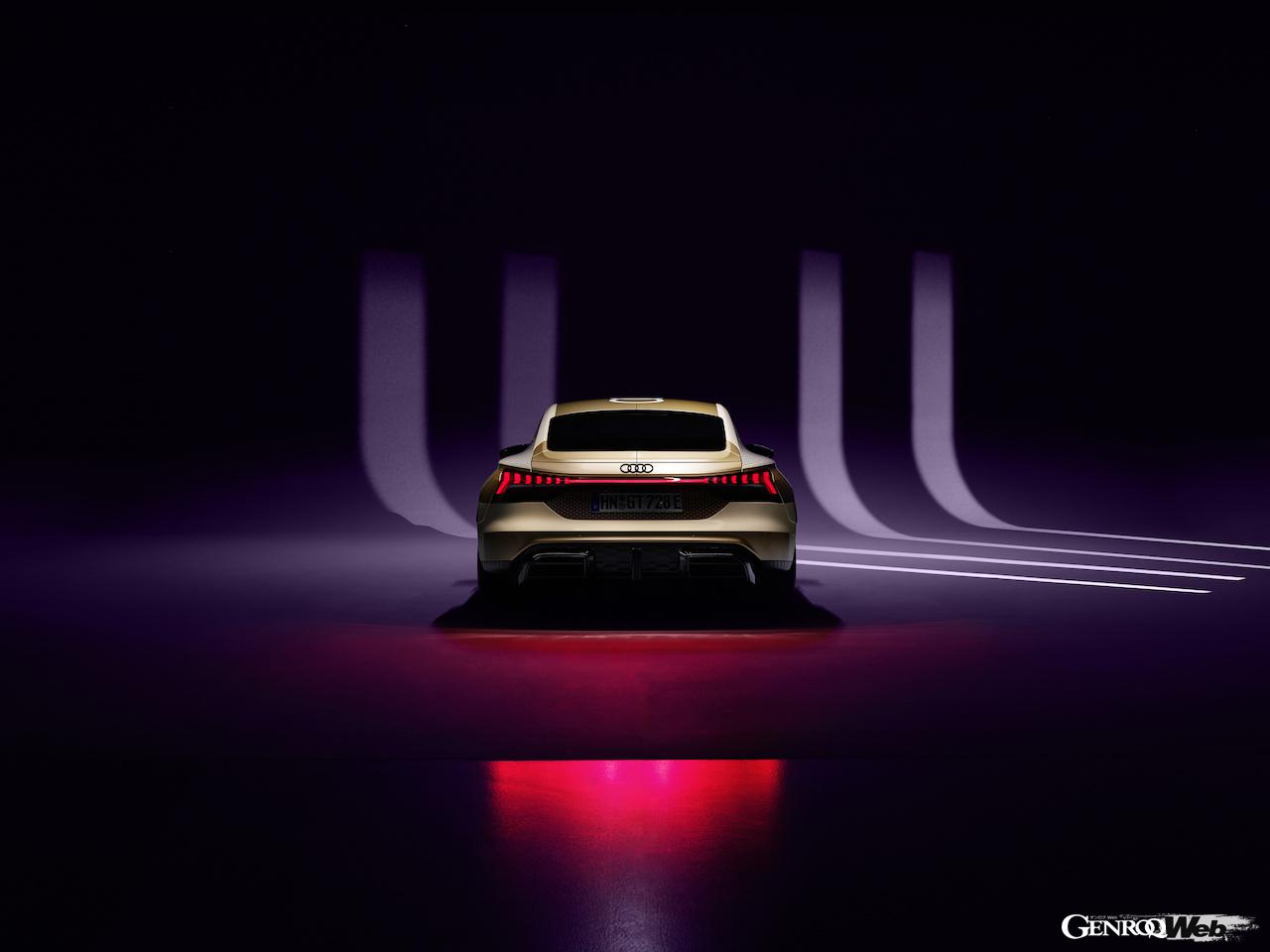 アウディはヴァリアのために、アウディ e-tron GT クワトロのプロトタイプを用意した。