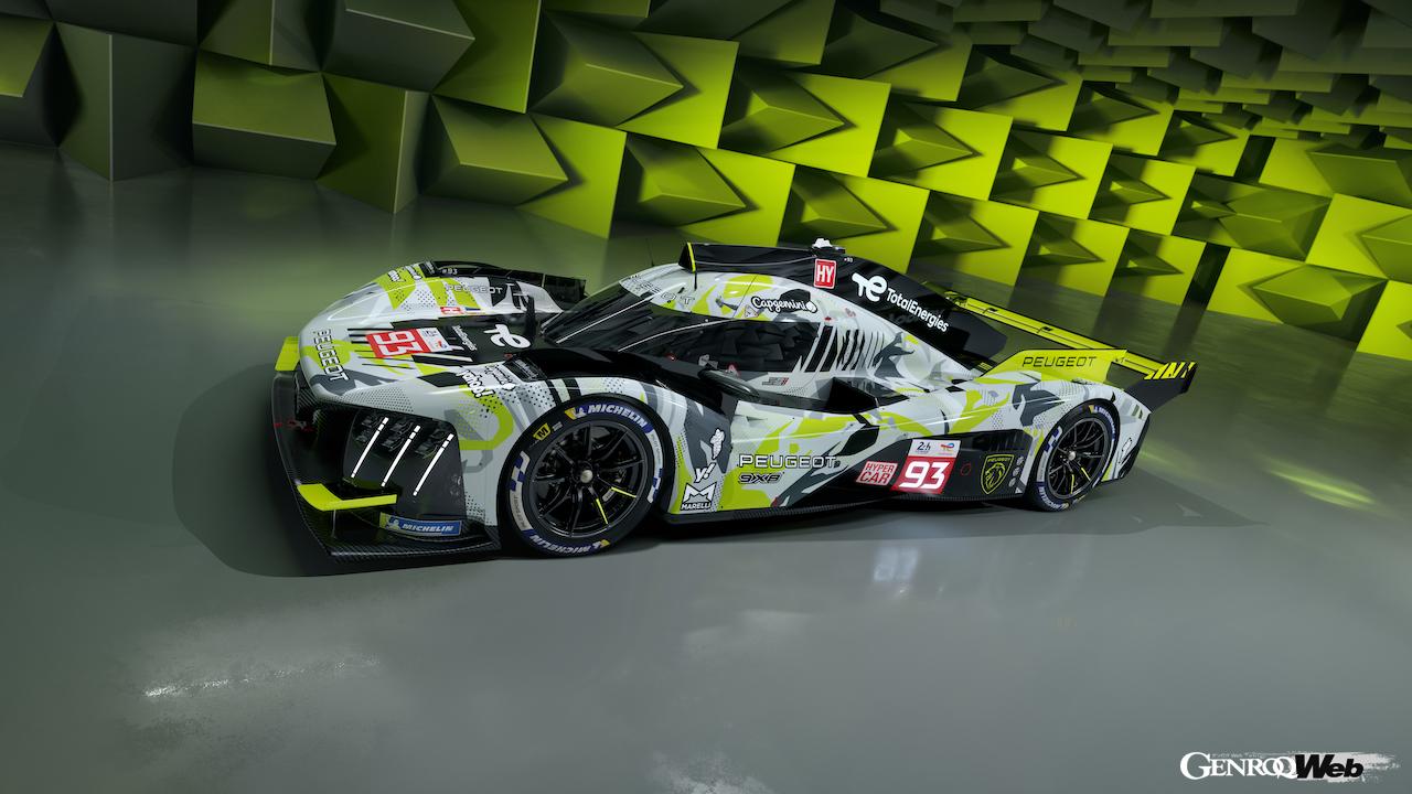 イモラ6時間でデビューする、2024年型「プジョー 9X8」。