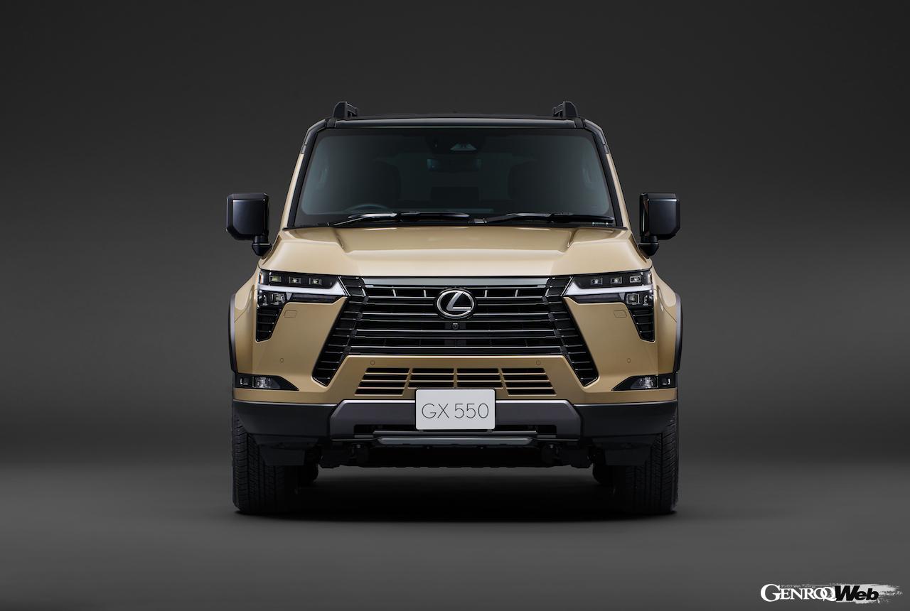 100台が先行導入される「レクサス GX550 “OVERTRAIL+”」のエクステリア。