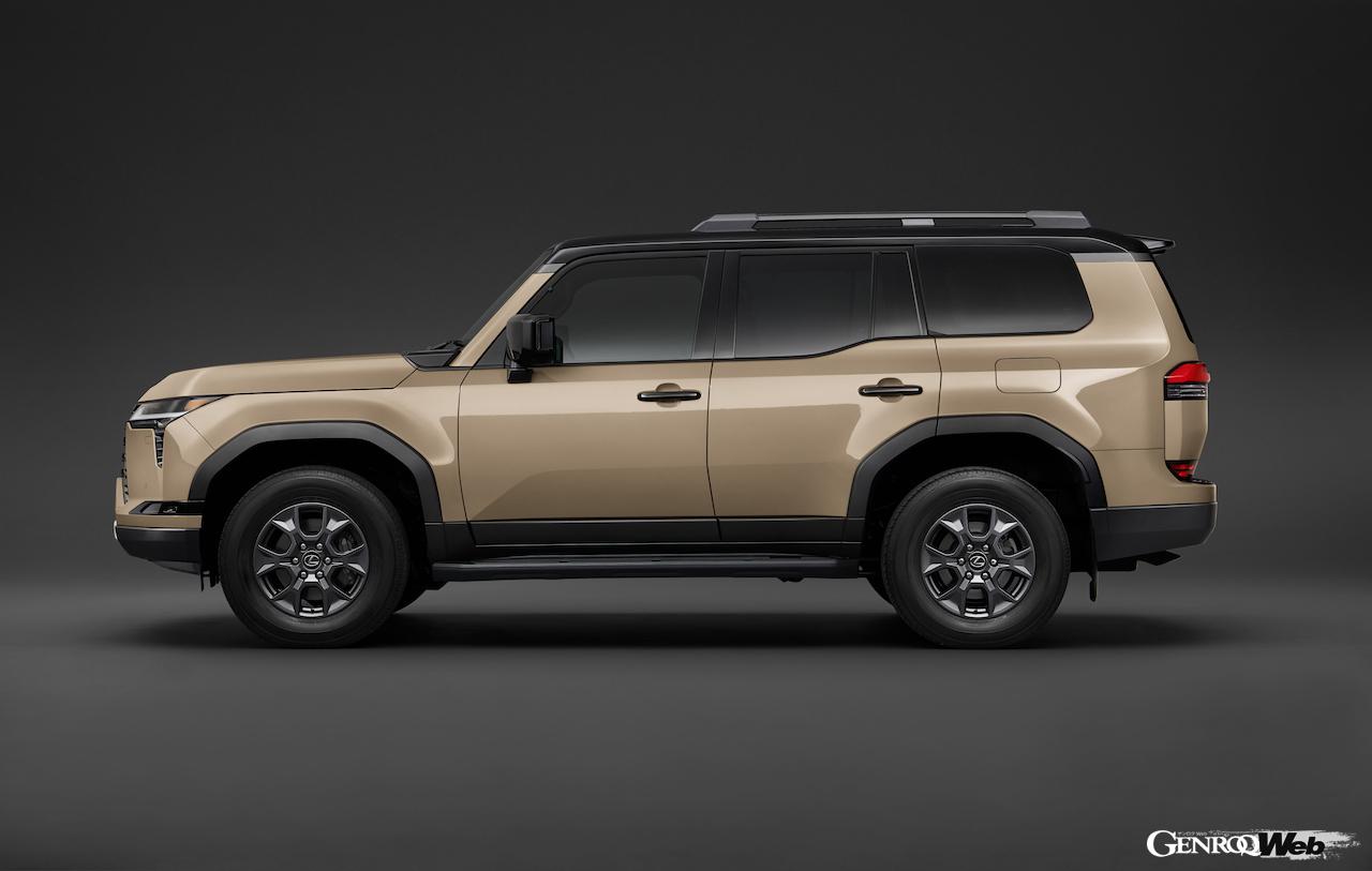 100台が先行導入される「レクサス GX550 “OVERTRAIL+”」のエクステリア。