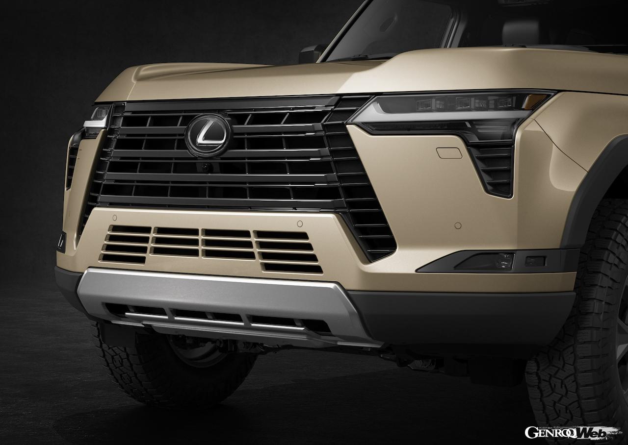 100台が先行導入される「レクサス GX550 “OVERTRAIL+”」のエクステリア。