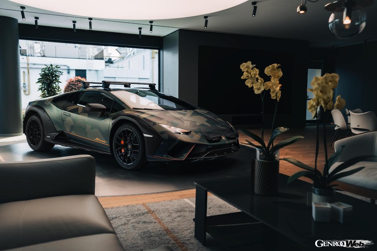 ランボルギーニ ウラカン ステラート オールテレイン アド・ペルソナムのエクステリア。