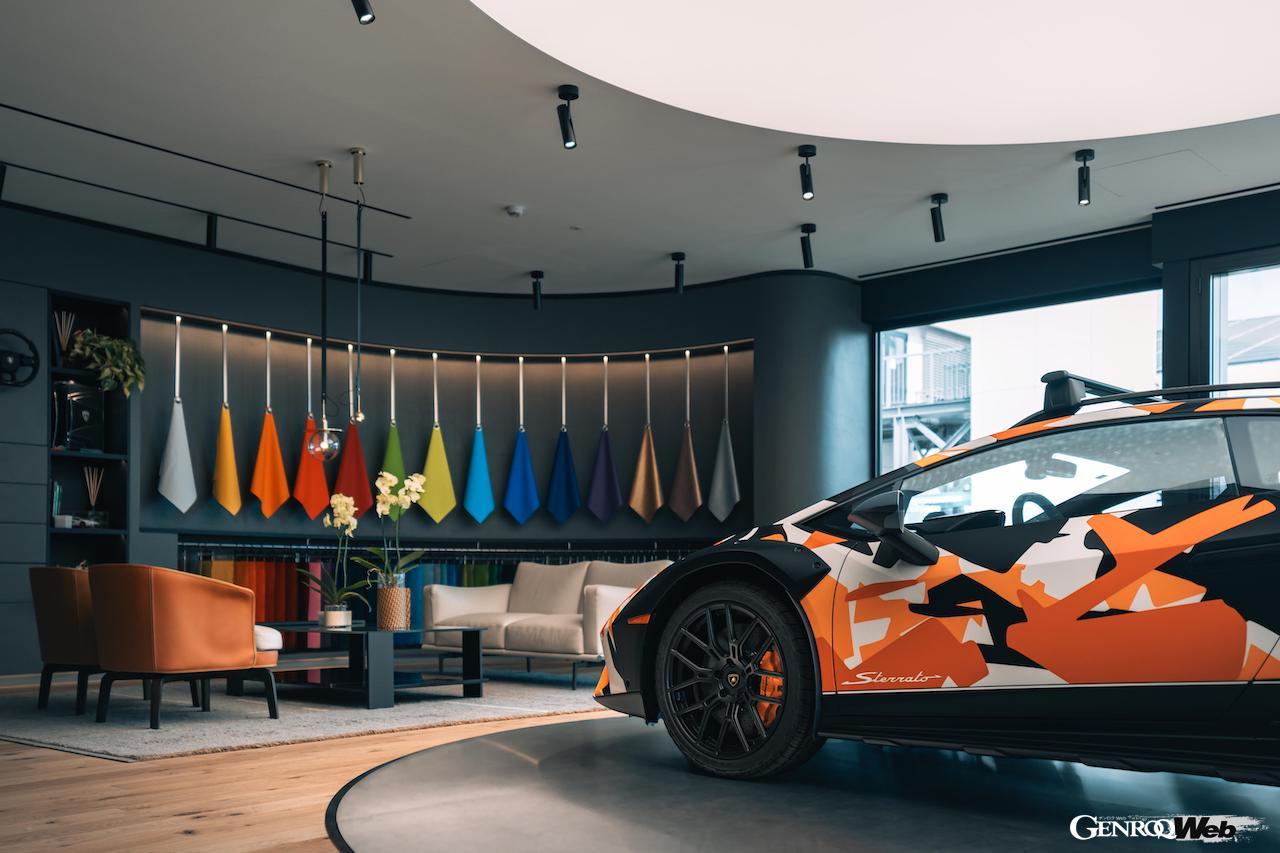 ランボルギーニ ウラカン ステラート オールテレイン アド・ペルソナムのエクステリア。