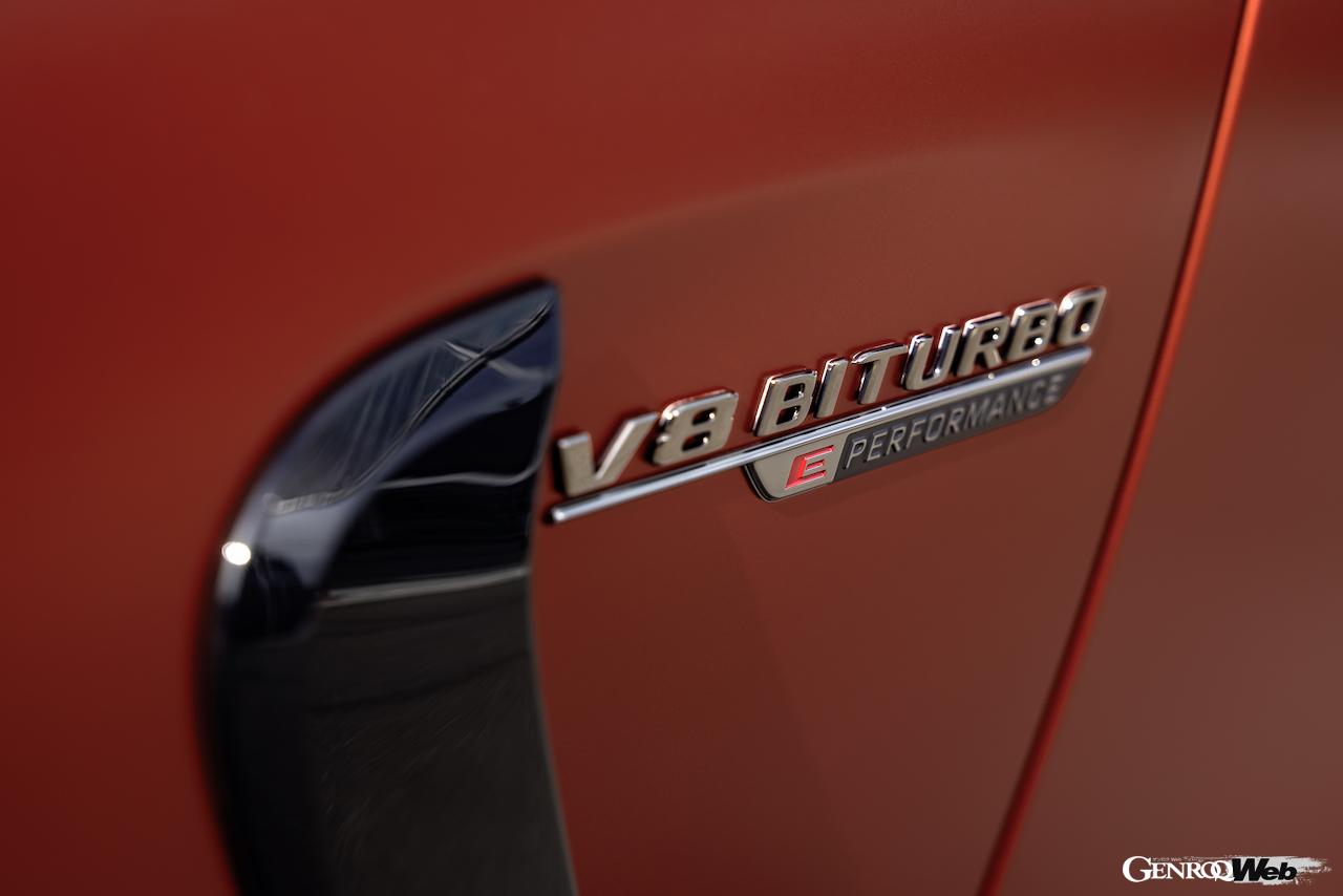 トップパフォーマンスモデル「メルセデス AMG GT 63 S E パフォーマンス」のエクステリア。