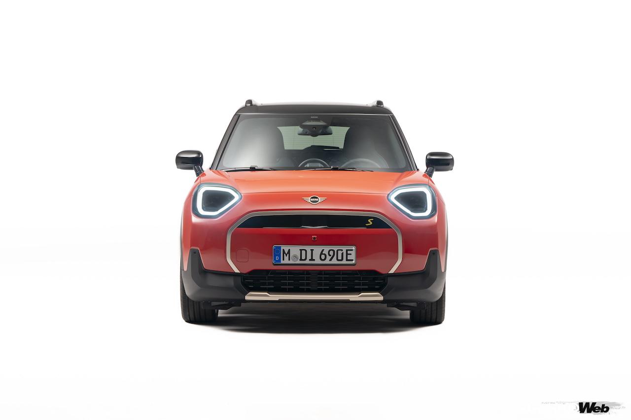 フル電動クロスオーバー「MINI エースマン」のエクステリア。