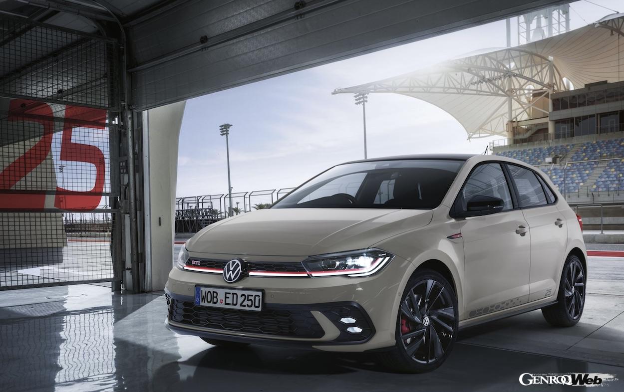 デビュー25周年仕様「フォルクスワーゲン ポロ GTI Edition 25」のエクステリア。