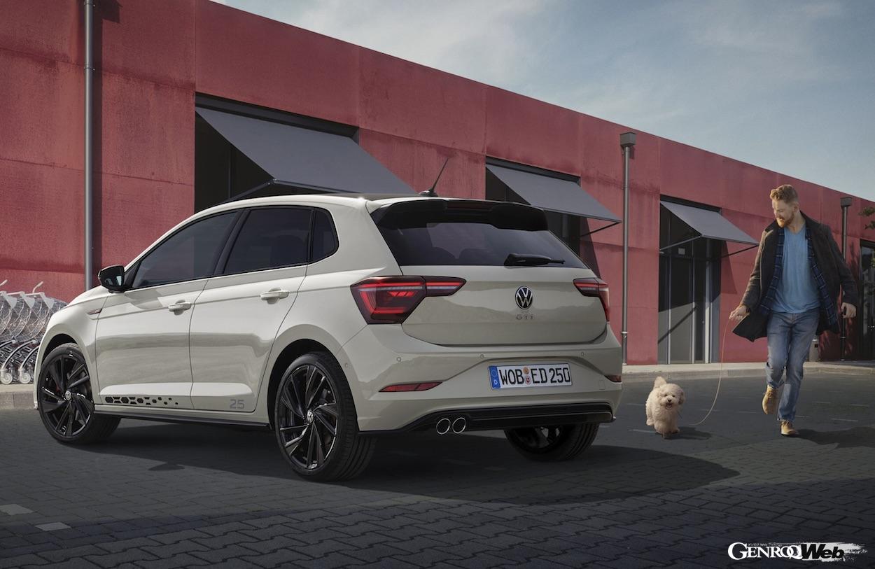 デビュー25周年仕様「フォルクスワーゲン ポロ GTI Edition 25」のエクステリア。