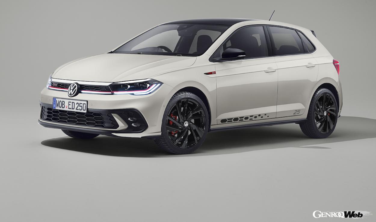 デビュー25周年仕様「フォルクスワーゲン ポロ GTI Edition 25」のエクステリア。