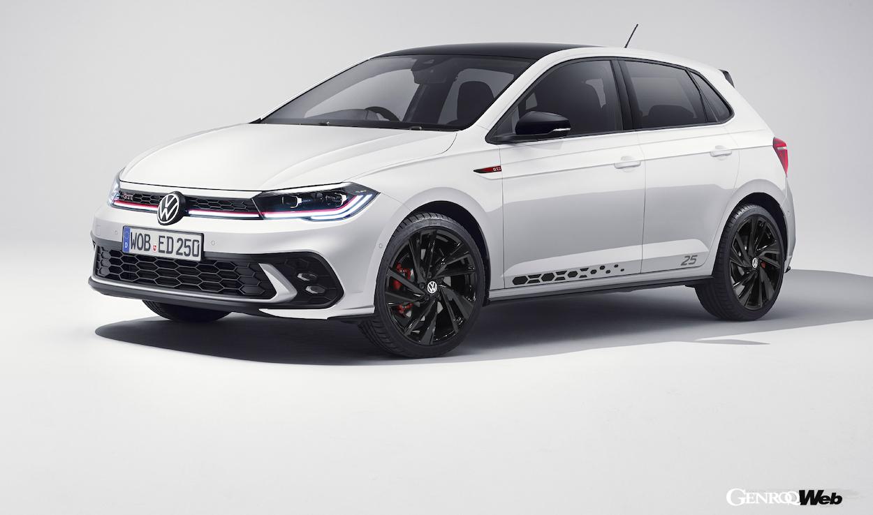 デビュー25周年仕様「フォルクスワーゲン ポロ GTI Edition 25」のエクステリア。