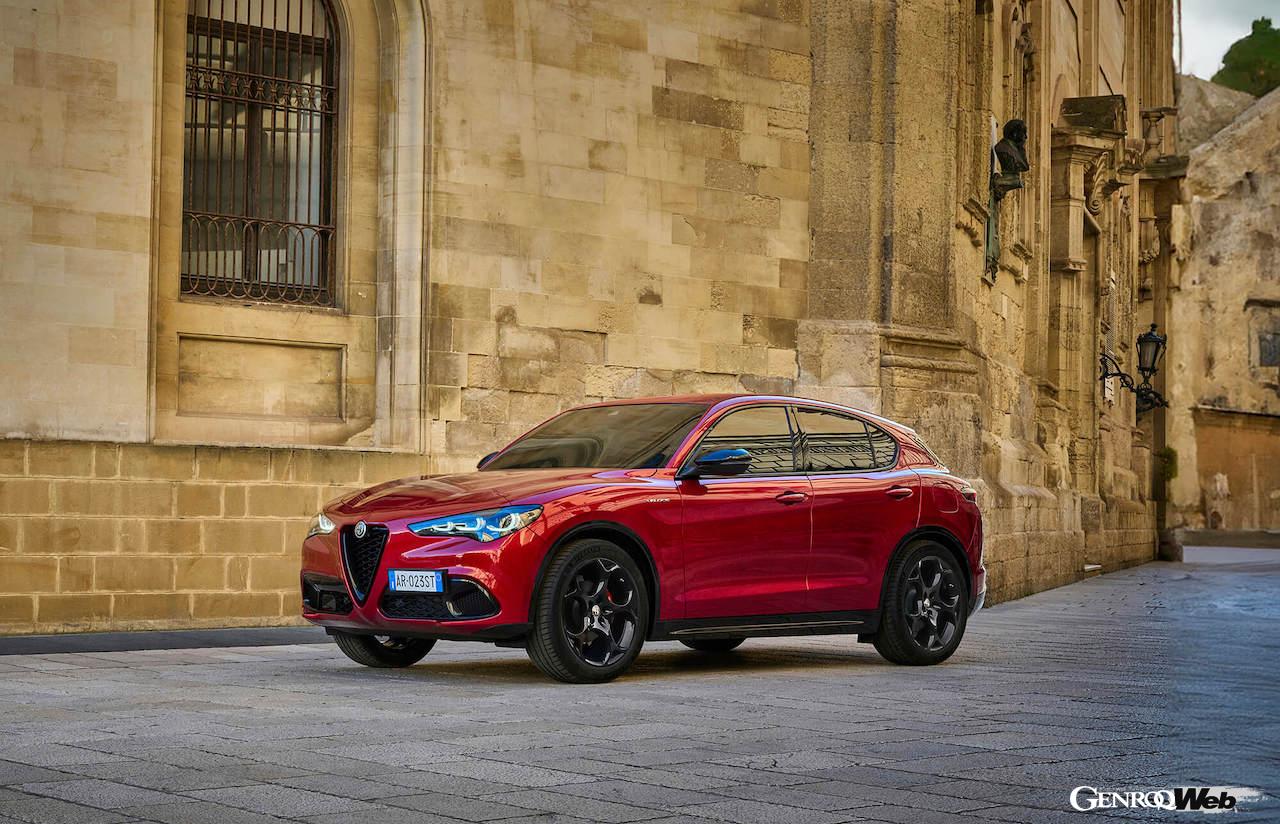 限定41台が日本導入される、「アルファロメオ ステルヴィオ ヴェローチェ スペリオーレ」。