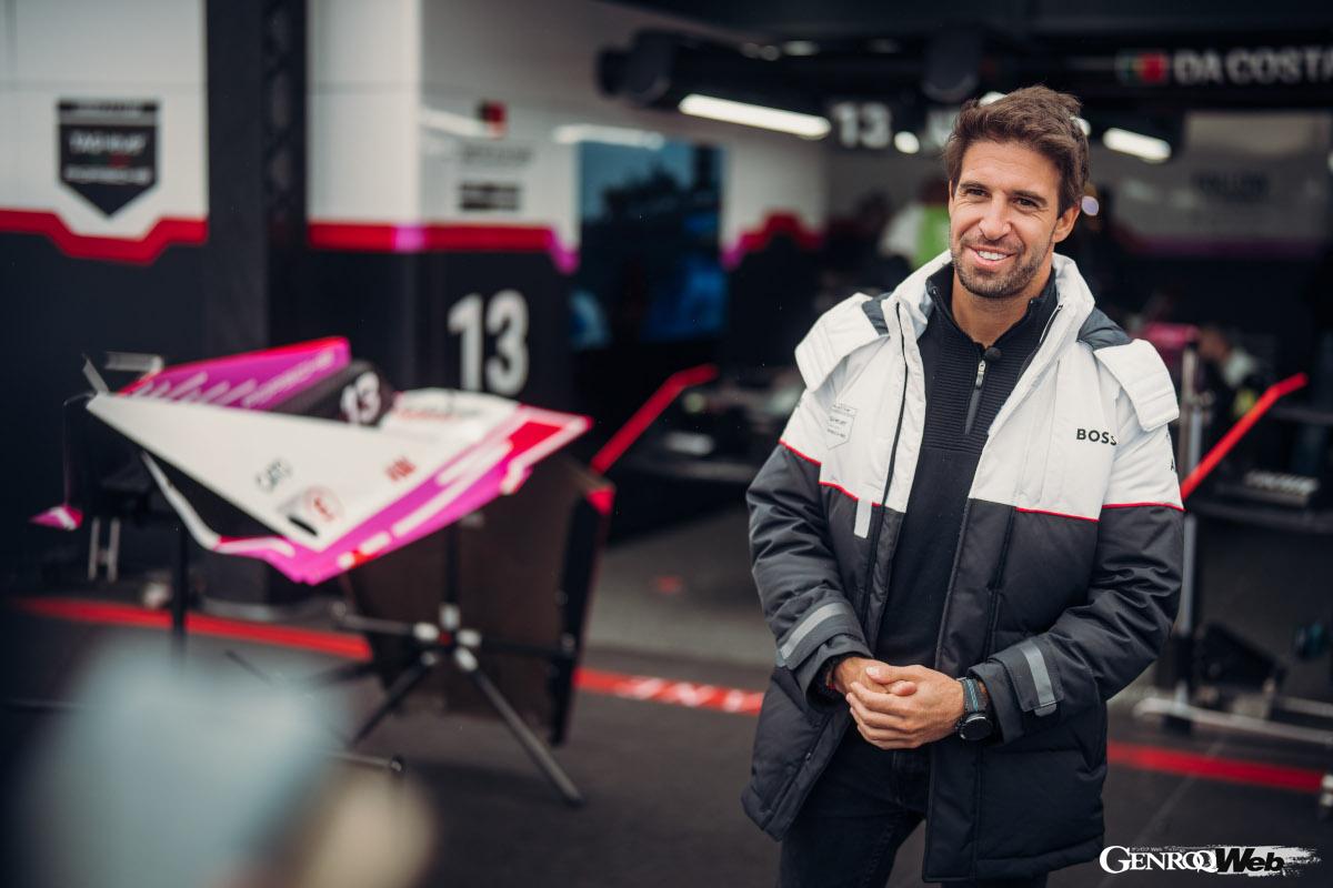 4位でフィニッシュしたアントニオ・フェリックス・ダ・コスタ。「表彰台を逃したのは残念だったけど、全体的には素晴らしいレースでした」