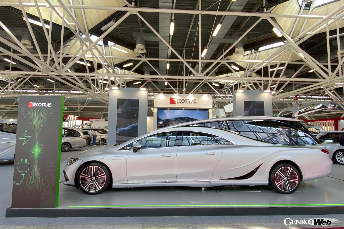 南部シチリア「ヴェコトラス」社によるメルセデス・ベンツEQEをベースにしたモデル。