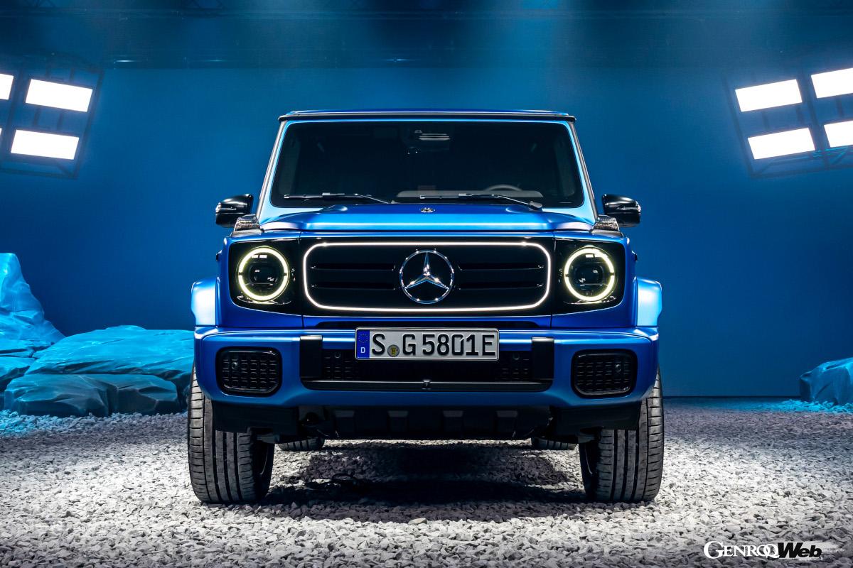 2019年IAAで登場したコンセプトカー「EQG」。その市販モデルは、新たに「G580 with EQ Technology」という車名が与えられた。