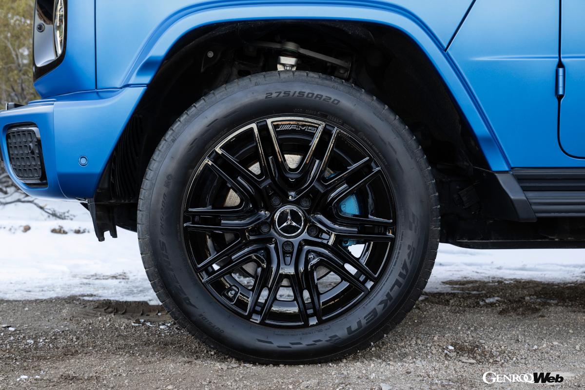 2019年IAAで登場したコンセプトカー「EQG」。その市販モデルは、新たに「G580 with EQ Technology」という車名が与えられた。