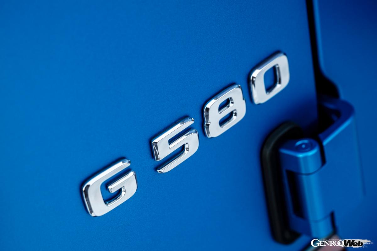 2019年IAAで登場したコンセプトカー「EQG」。その市販モデルは、新たに「G580 with EQ Technology」という車名が与えられた。